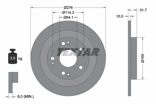 Brake Disc (92252603)
