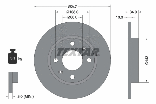 Brake Disc (92029803)