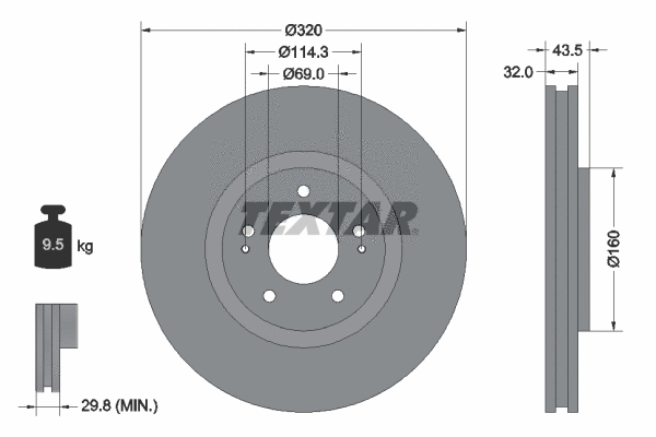 Brake Disc (92169903)