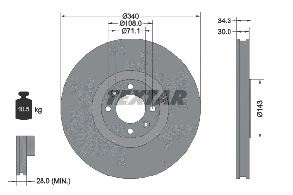 Brake Disc (92256903)