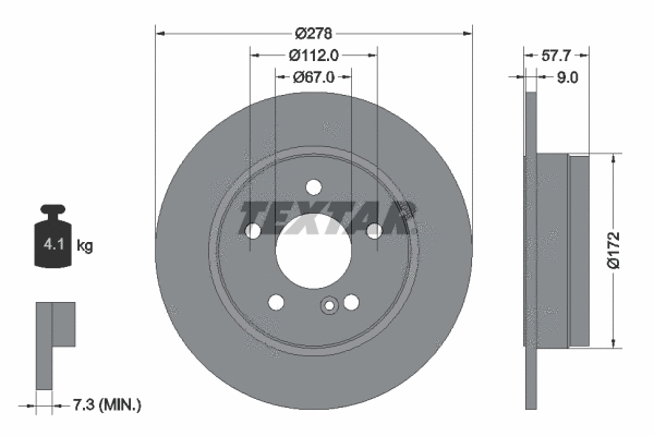Brake Disc (92163100)