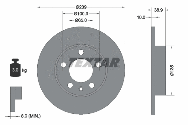 Brake Disc (92088700)