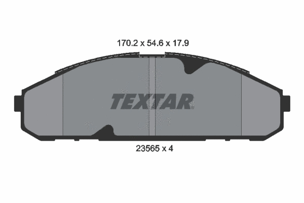 Brake Pad Set, disc brake (2356501)