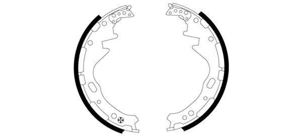 Brake Shoe Set (91040600)
