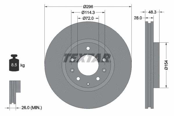 Brake Disc (92180803)