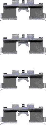 Accessory Kit, disc brake pad (82027600)