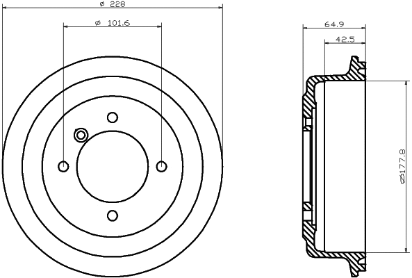 Brake Drum (94017400)