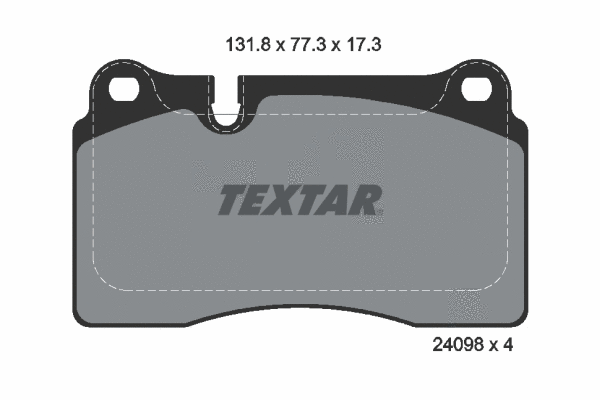 Brake Pad Set, disc brake (2409801)