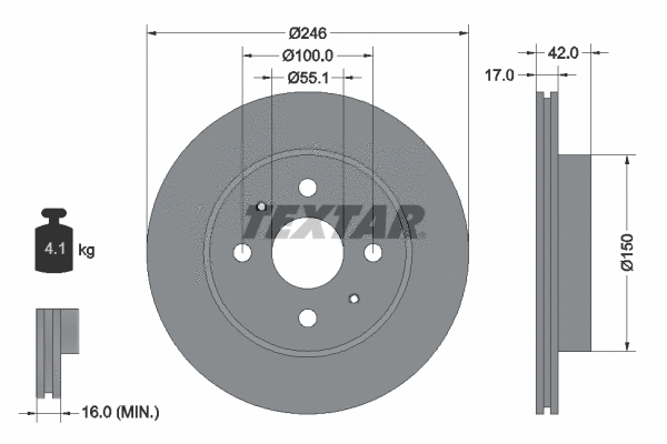 Brake Disc (92165600)