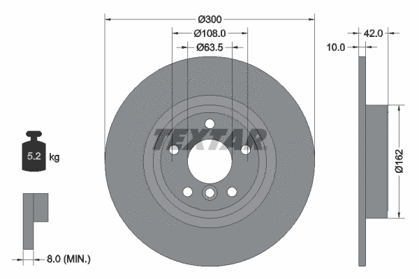 Brake Disc (92309505)