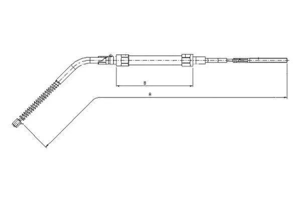 Cable Pull, parking brake (44008300)
