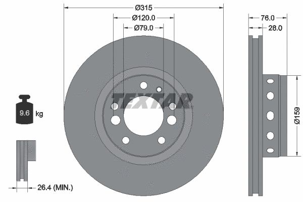 Brake Disc (92070900)