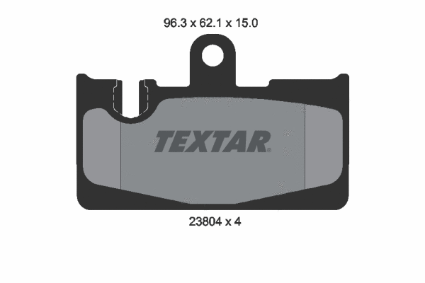 Brake Pad Set, disc brake (2380401)