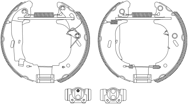 Brake Shoe Set (84054500)