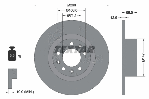 Brake Disc (92313603)