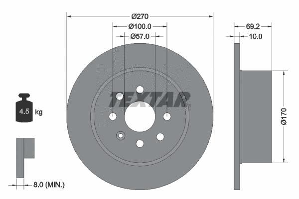 Brake Disc (92075500)