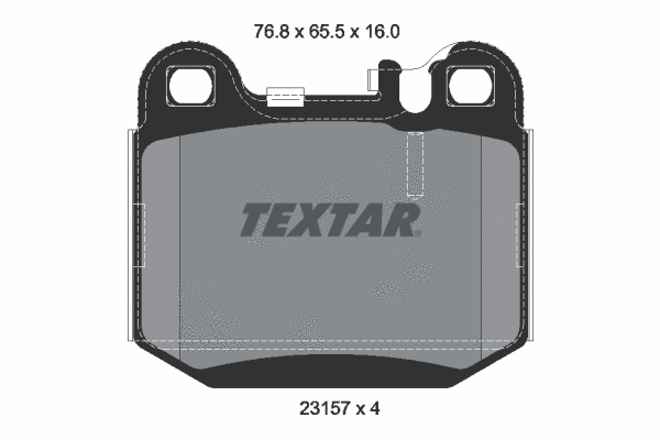 Brake Pad Set, disc brake (2315781)