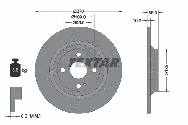 Brake Disc (92188303)