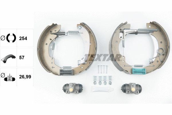 Brake Shoe Set (84047901)