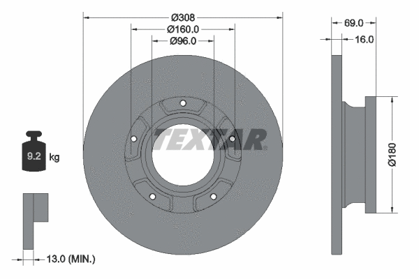 Brake Disc (92292603)