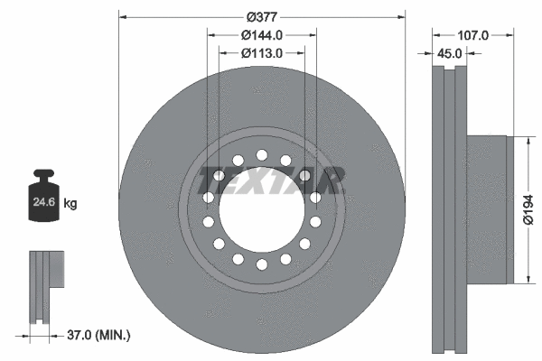 Brake Disc (93175200)