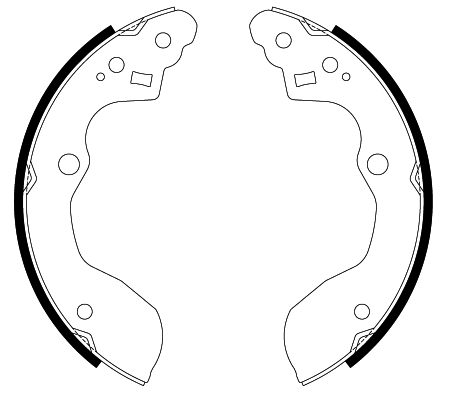 Brake Shoe Set (91087200)