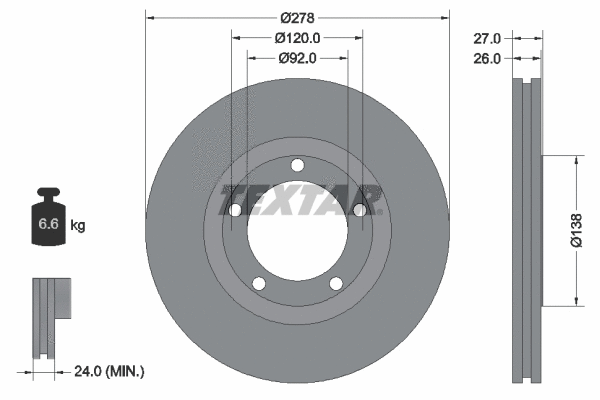 Brake Disc (92289203)