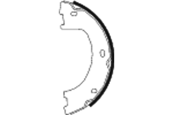 Brake Shoe Set, parking brake (91069000)