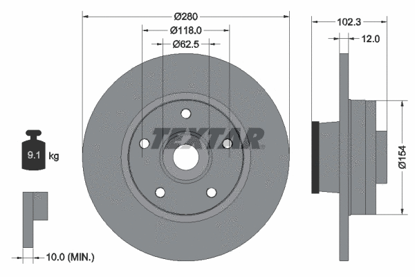 Brake Disc (92153703)