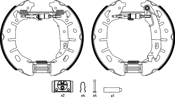 Brake Shoe Set (84079300)