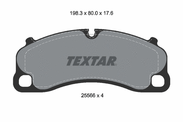Brake Pad Set, disc brake (2556601)