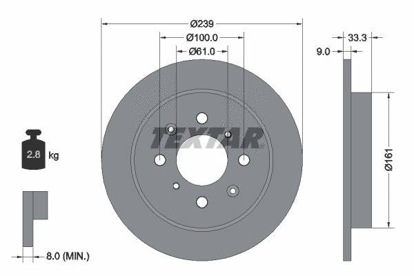 Brake Disc (92204000)