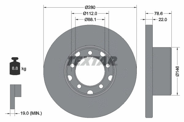 Brake Disc (93054600)