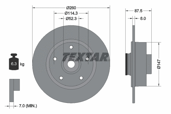 Brake Disc (92295203)