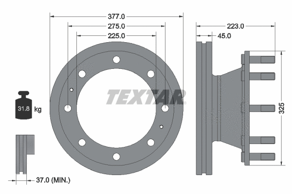 Brake Disc (93188600)