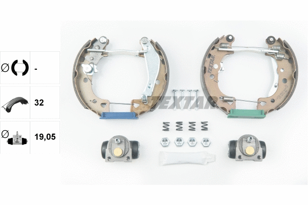Brake Shoe Set (84038001)