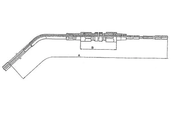 Cable Pull, parking brake (44007600)