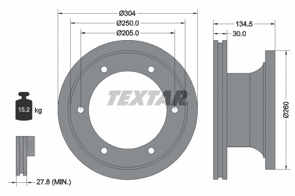Brake Disc (93128100)