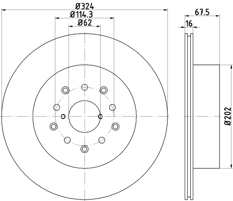 Brake Disc (92170903)