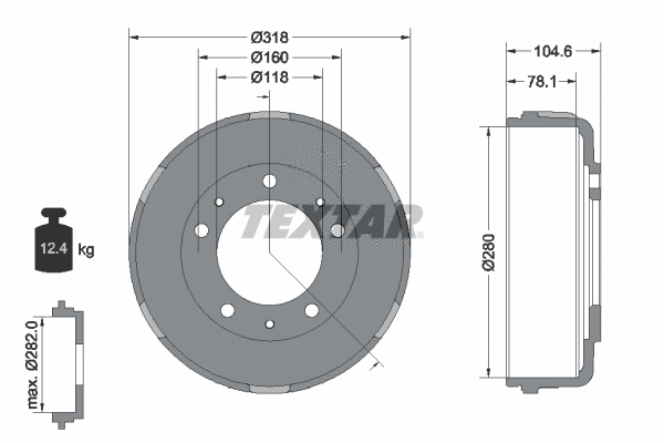 Brake Drum (94024600)