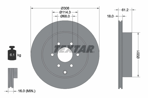 Brake Disc (92296403)