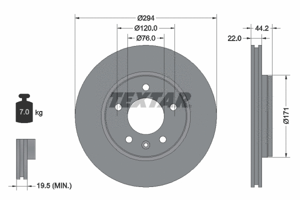 Brake Disc (92121403)