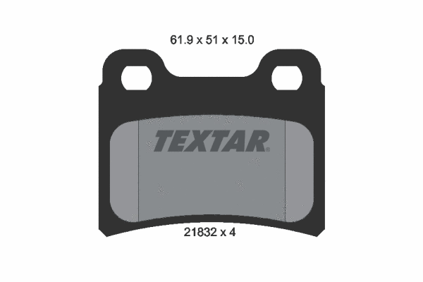 Brake Pad Set, disc brake (2183201)