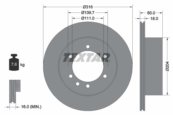 Brake Disc (92129900)