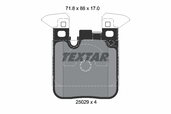 Brake Pad Set, disc brake (2502902)
