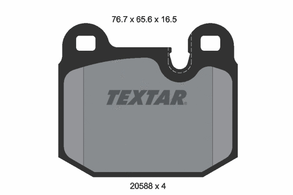 Brake Pad Set, disc brake (2058805)