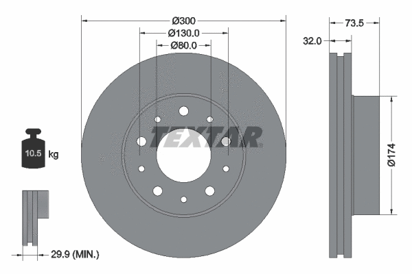 Brake Disc (92157303)