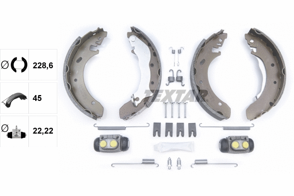 Brake Shoe Set (83046400)