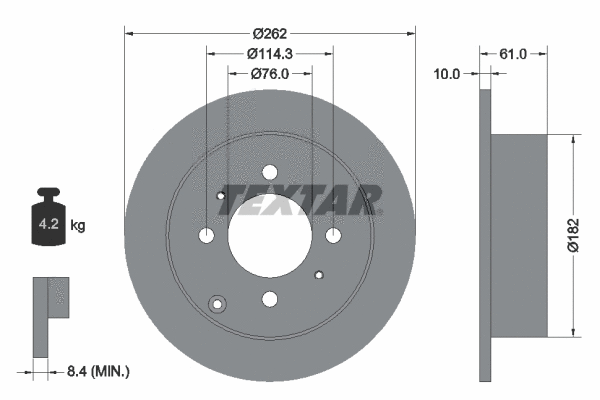 Brake Disc (92130900)