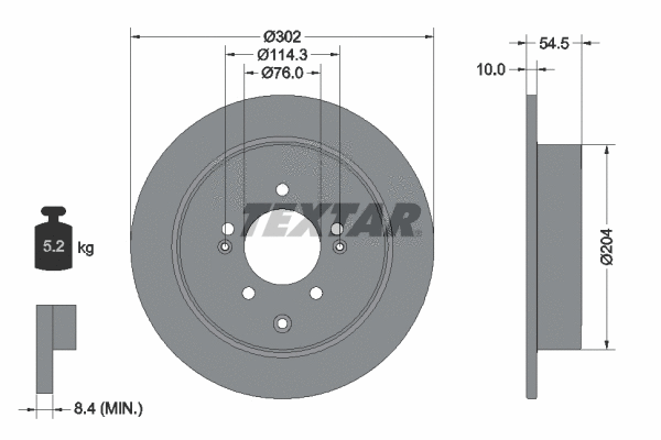 Brake Disc (92293303)